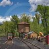 View From the Roundhouse, Chama, NM | Railroad Fine Art Photography Print for Sale | Chronoscope Pictures