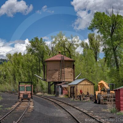 View From the Roundhouse, Chama, NM | Railroad Fine Art Photography Print for Sale | Chronoscope Pictures View From the Roundhouse, Chama, NM | Railroad Fine Art Photography Print for Sale | Chronoscope Pictures