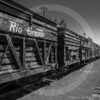 Rebuilt 26, Cumbres & Toltec Railyard, Chama, NM | Black & White Fine Art Photography Print for Sale | Chronoscope Pictures