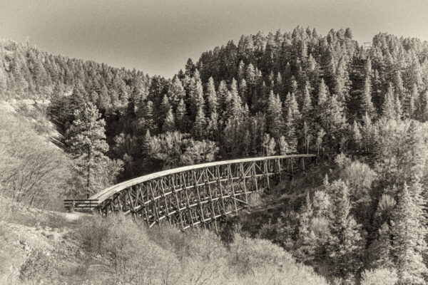 Mexican Canyon Trestle | Fine Art Photography Print for Sale | Chronoscope Pictures