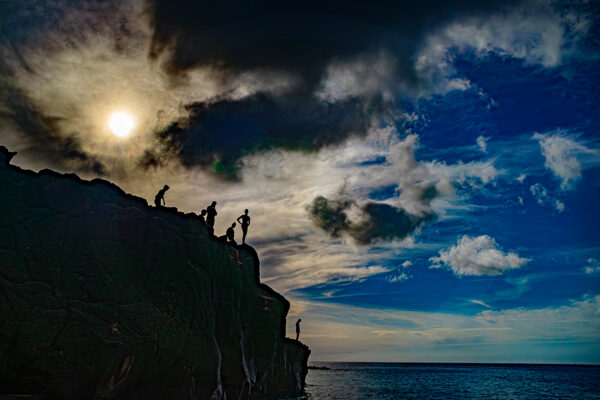 Jump Rock, Waimea Bay | Fine Art Ocean Photography Print for Sale | Chronoscope Pictures