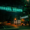 Normal Heights San Diego Sign | Fine Art Neon Sign Photography Print for Sale | Chronoscope Pictures