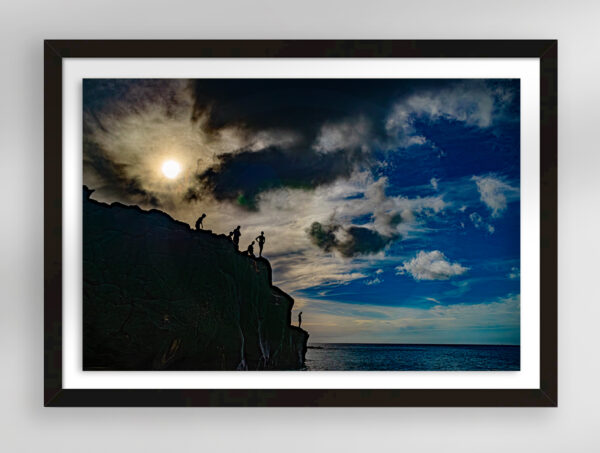 Jump Rock, Waimea Bay | Fine Art Ocean Photography Print for Sale | Chronoscope Pictures