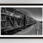 SNM5452 REBUILT 26Rebuilt 26, Cumbres & Toltec Railyard, Chama, NM | Black & White Fine Art Photography Print for Sale | Chronoscope Pictures