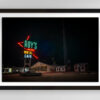 Roy's Motel Café | Fine Art Night Photography Print for Sale | Chronoscope Pictures